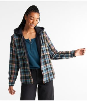 Women's Sherpa-Lined Flannel