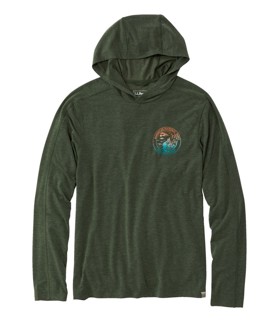 Men's Everyday SunSmart® Hooded Tee, Long-Sleeve Graphic | Shirts at L ...