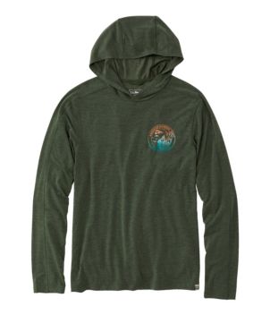 Men's Everyday SunSmart® Hooded Tee, Long-Sleeve Graphic