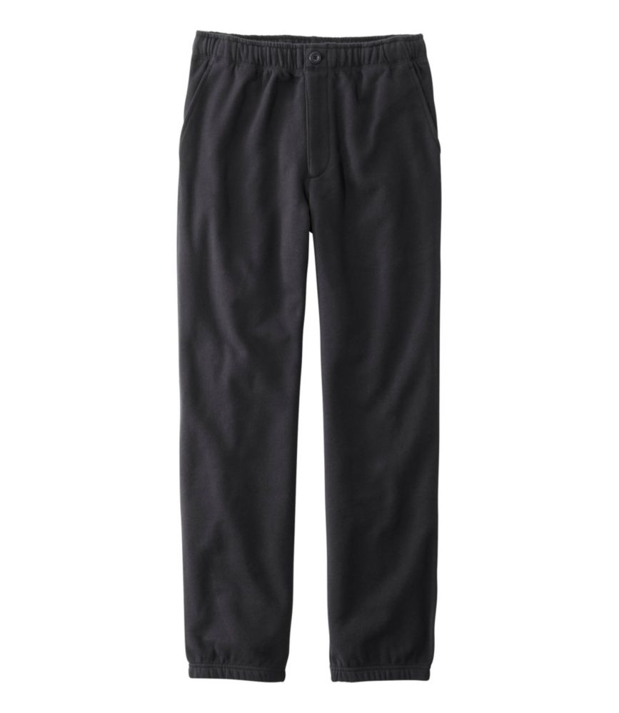 Men's Athletic Sweats, Zip-Fly Sweatpants with Internal Drawstring