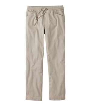 Men's BeanFlex Canvas Pants, Pull-On, Standard Fit, Straight Leg