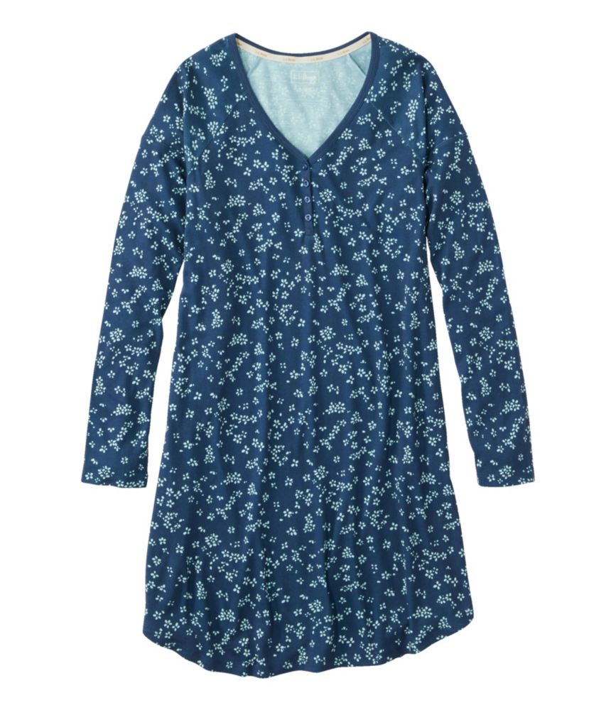 Women's Restorative Sleepwear, Sleep Dress Print