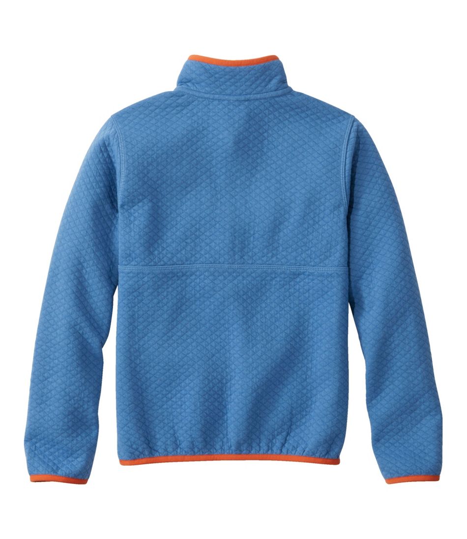 Kids' Quilted Quarter-Snap Pullover