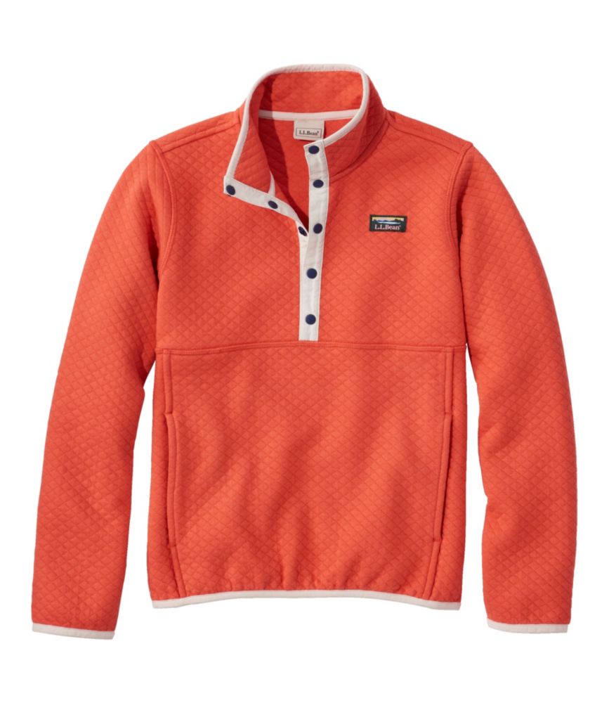 Kids' Quilted Quarter-Snap Pullover