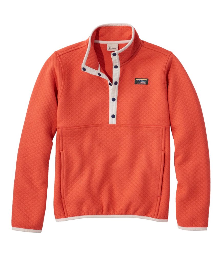 Kids' Quilted Quarter-Snap Pullover