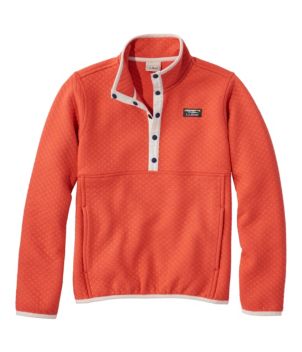 Kids' Quilted Quarter-Snap Pullover