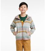 Little Kids' Bean's Sweater Fleece, Hooded Print