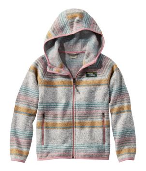 Kids' L.L.Bean Sweater Fleece, Hooded Print