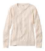 Women's Bean's Heritage Soft Cotton Fisherman Sweater, Crewneck
