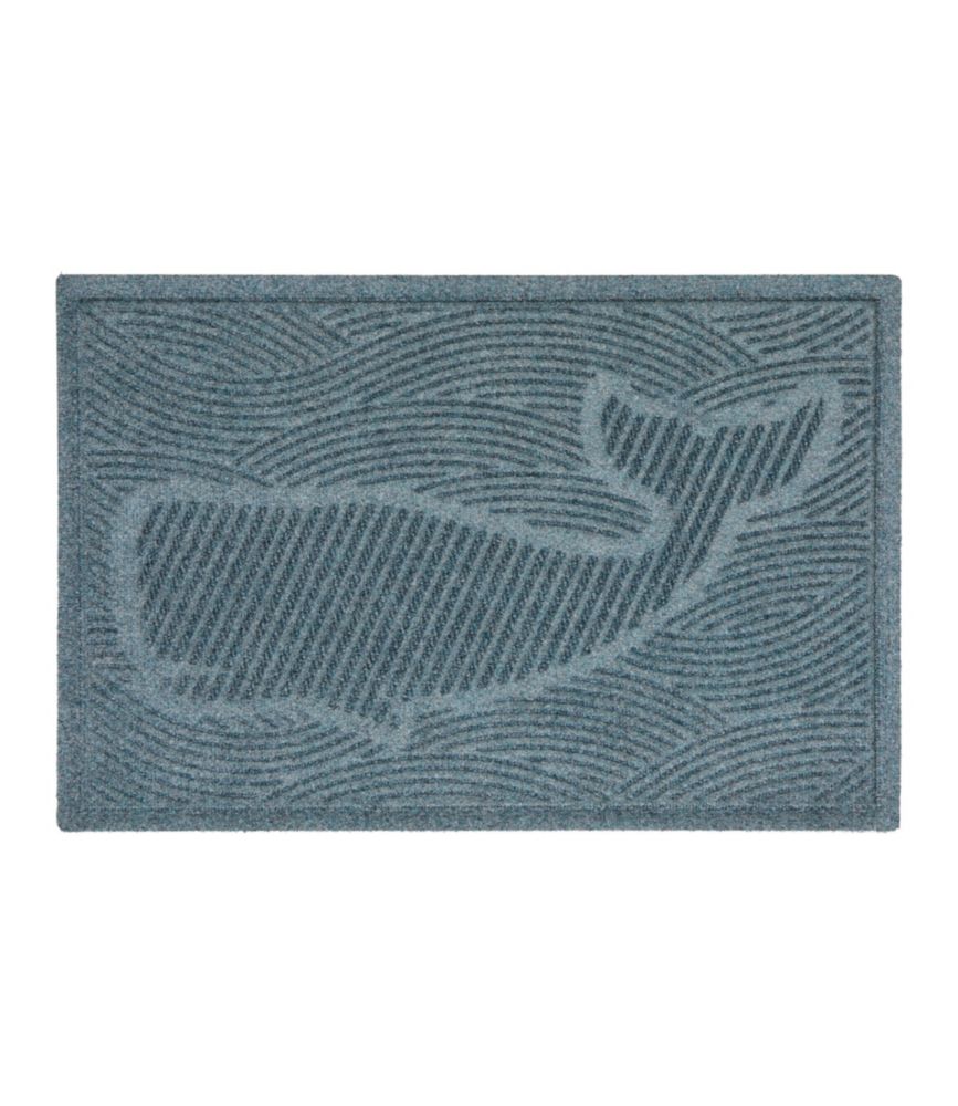 Everyspace Recycled Waterhog Doormat, Swimming Whale