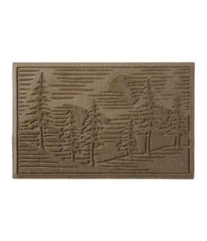 Everyspace Recycled Waterhog Doormat, Pine Trees