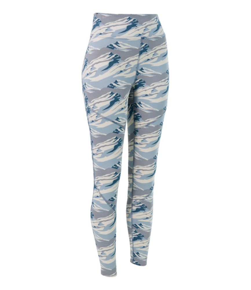 Women's L.L.Bean Heavyweight Base Layer Pants, Print Base Layers at L