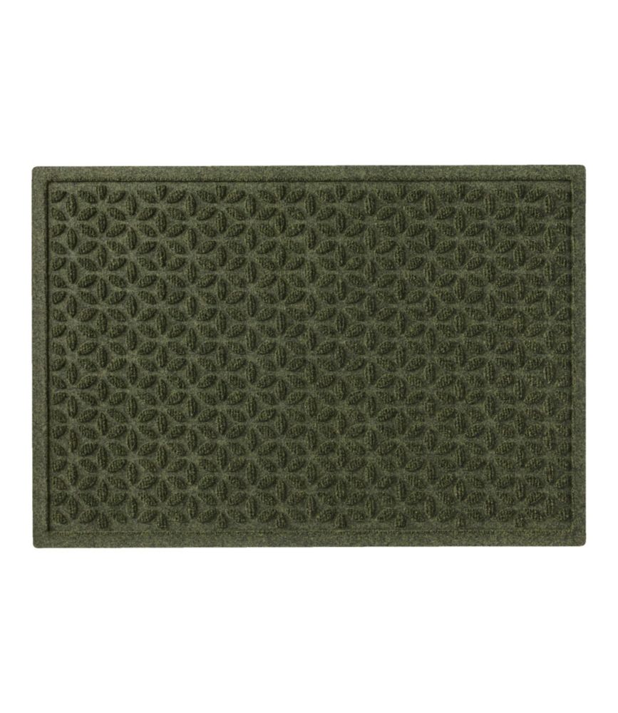 Heavyweight Recycled Waterhog Doormat, Blooming Circles