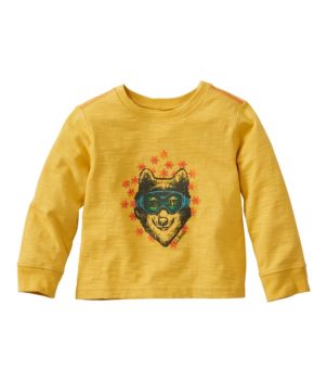 Infants' and Toddlers' Graphic Tee, Long-Sleeve Glow-in-the-Dark