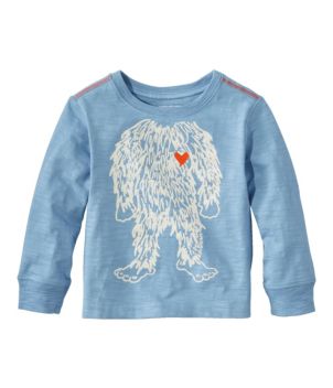 Infants' and Toddlers' Graphic Tee, Long-Sleeve Glow-in-the-Dark