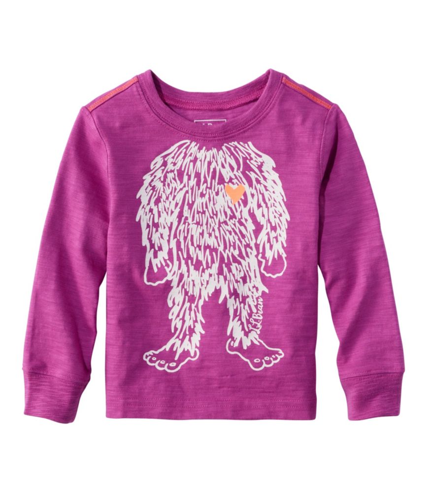 Infants' and Toddlers' Graphic Tee, Long-Sleeve Glow-in-the-Dark