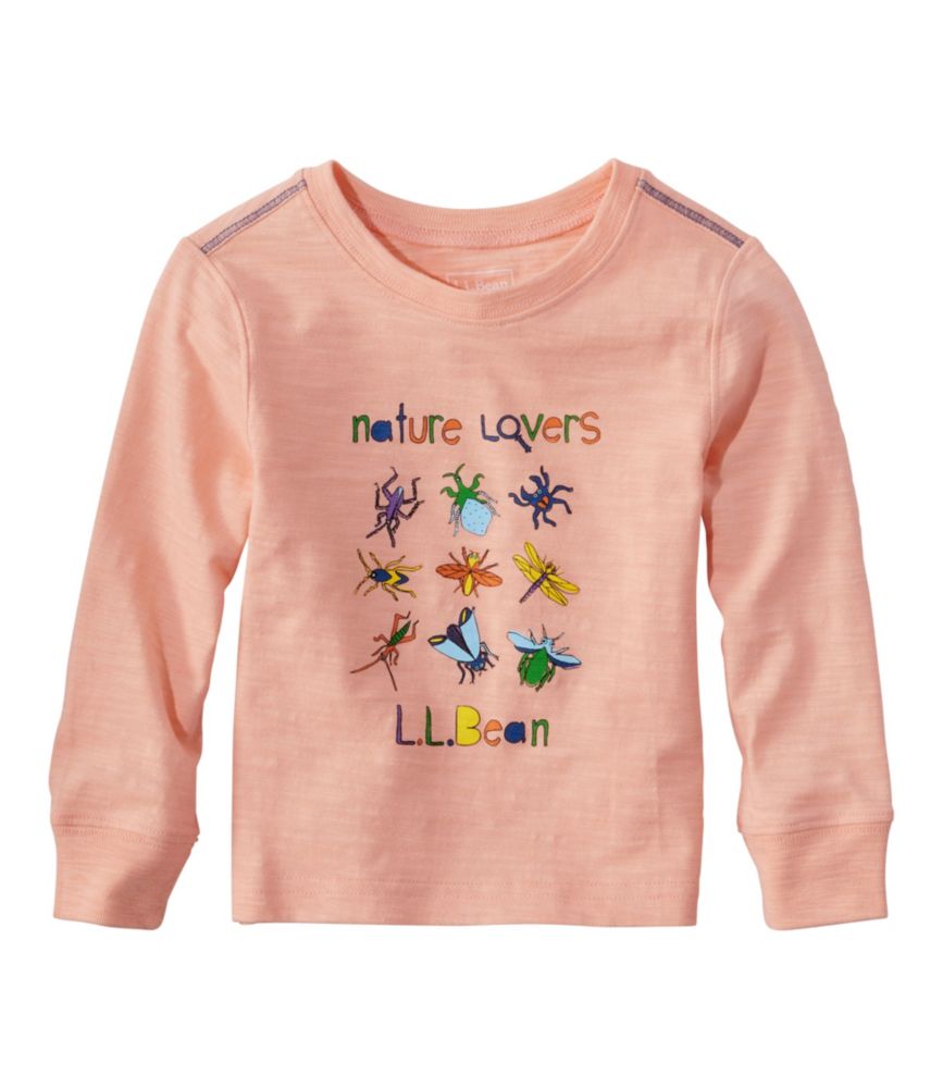 Infants' and Toddlers' Graphic Tee, Long-Sleeve Glow-in-the-Dark
