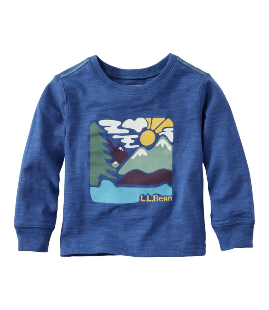 Infants' and Toddlers' Graphic Tee, Long-Sleeve Glow-in-the-Dark