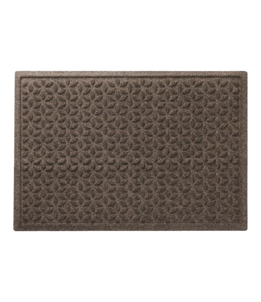 Heavyweight Recycled Waterhog Doormat, Blooming Circles