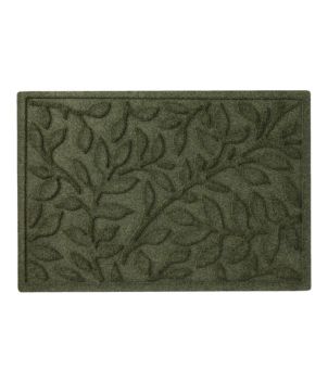 Heavyweight Recycled Waterhog Doormat, Woodland Leaf