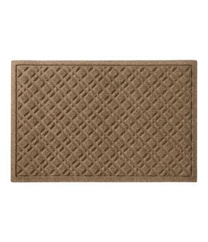 Heavyweight Recycled Waterhog Doormat, Plaid