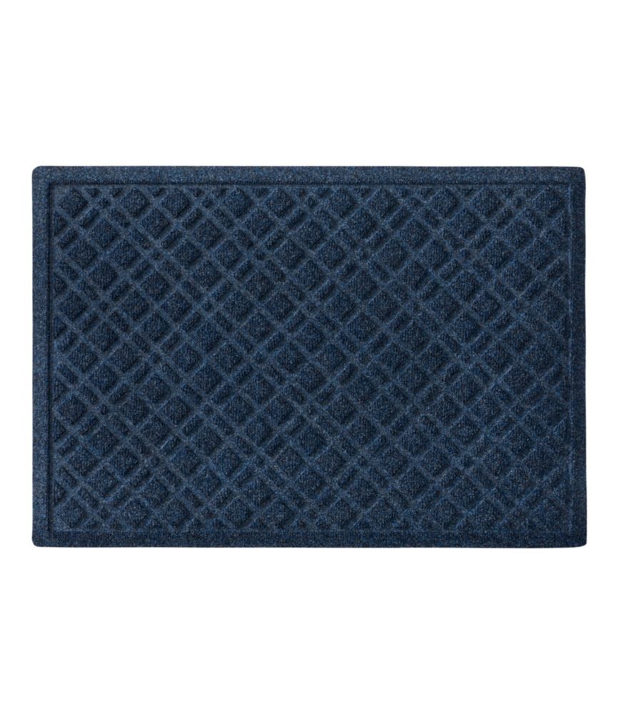 Heavyweight Recycled Waterhog Doormat, Plaid