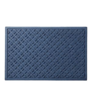 Heavyweight Recycled Waterhog Doormat, Plaid