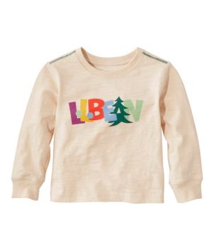 Infants' and Toddlers' Graphic Tee, Long-Sleeve Glow-in-the-Dark