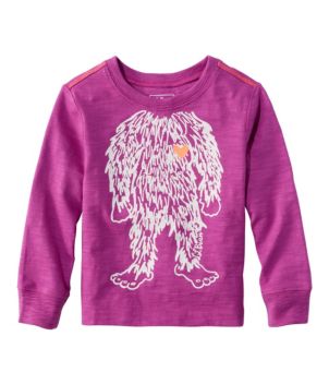 Infants' and Toddlers' Graphic Tee, Long-Sleeve Glow-in-the-Dark