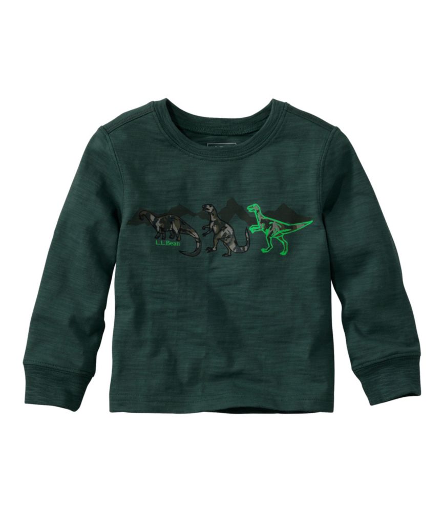 Infants' and Toddlers' Graphic Tee, Long-Sleeve Glow-in-the-Dark
