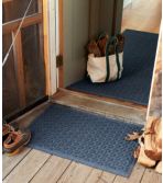 Heavyweight Recycled Waterhog Doormat, Blooming Circles