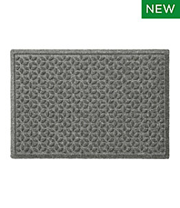 Heavyweight Recycled Waterhog Doormat, Blooming Circles