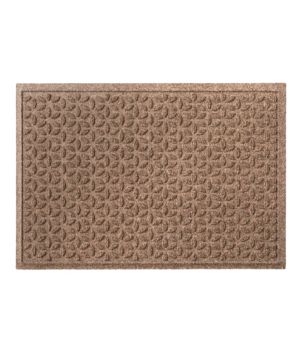 Heavyweight Recycled Waterhog Doormat, Blooming Circles