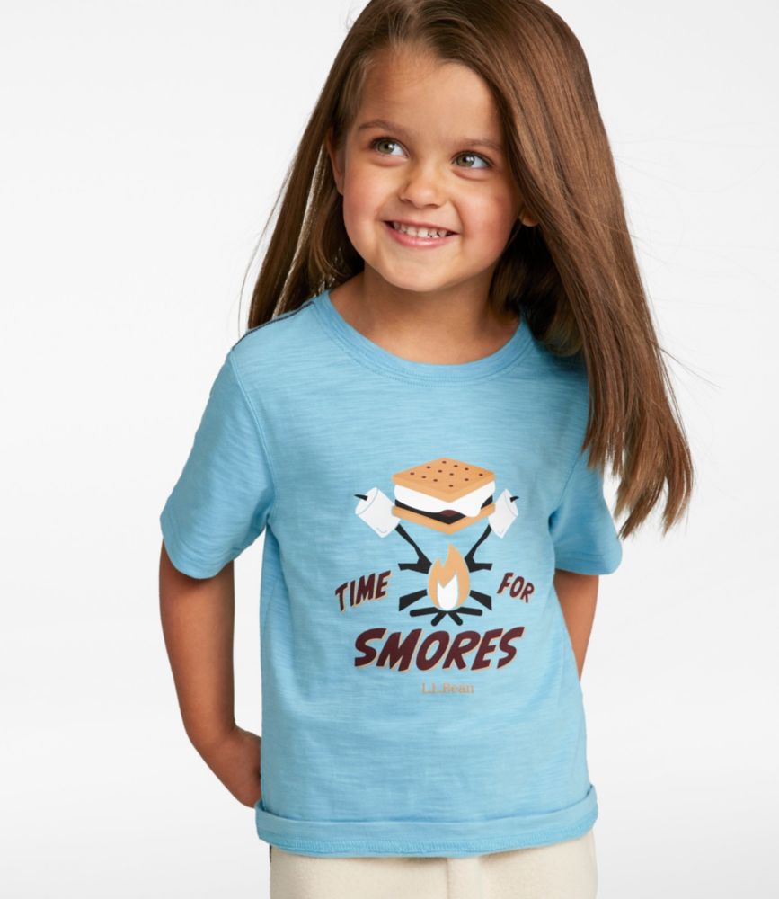 Toddlers' Graphic Tee, Short-Sleeve Glow-In-The-Dark, Peak Orange Fox, small image number 3