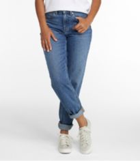 Women's Double L® Jeans, Ultra-High Rise Tapered Leg Flannel-Lined