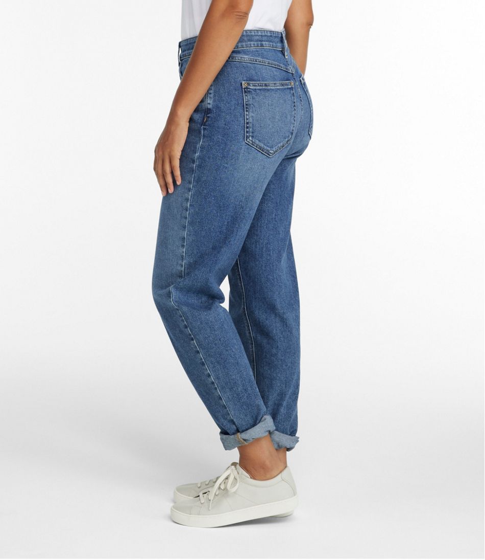 Plus Size - Mom Jean Straight Premium Classic Denim High-Rise Jean