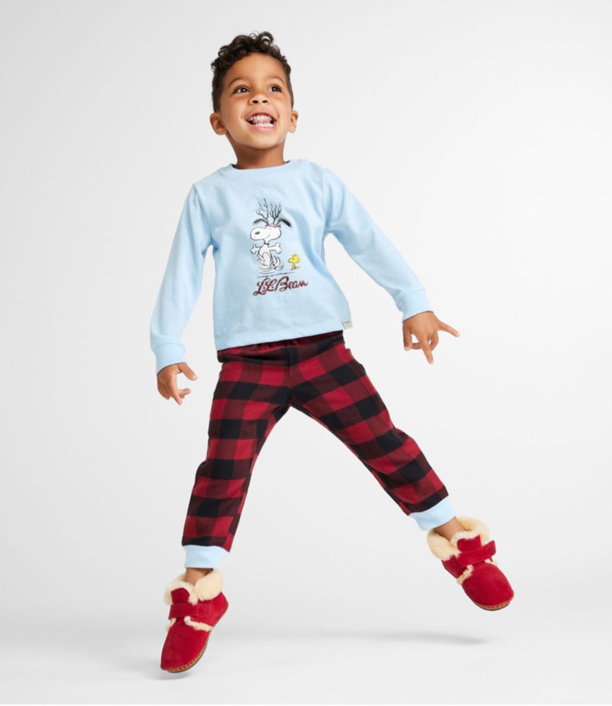 Toddlers L.L.Bean X Peanuts Flannel Pajamas