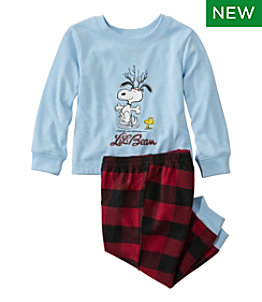 Toddlers' L.L.Bean X Peanuts Flannel Pajamas