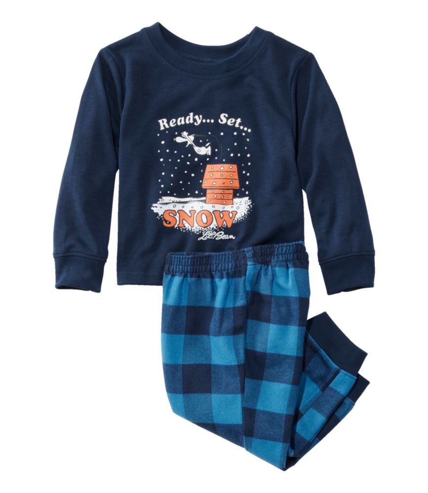 Toddlers L.L.Bean X Peanuts Flannel Pajamas