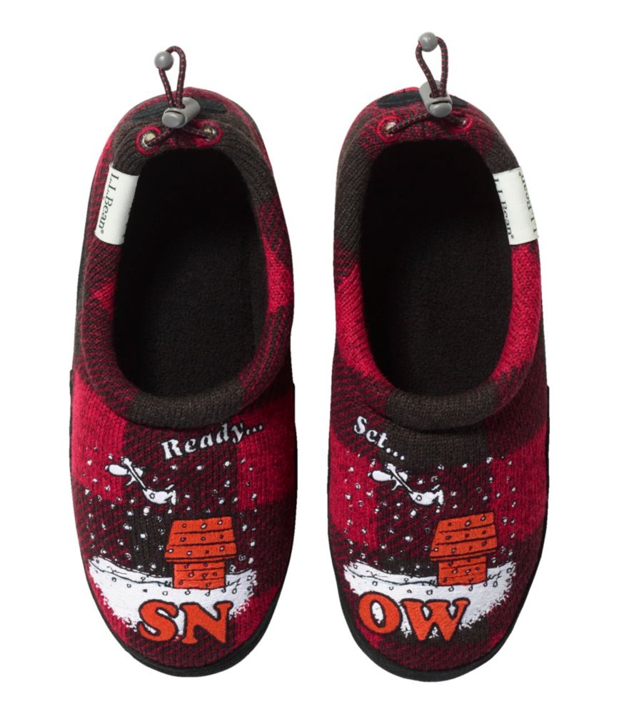 Kids' L.L.Bean X Peanuts Sweater Fleece Slippers