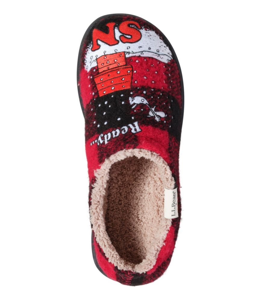 Women's L.L.Bean x Peanuts Daybreak Scuffs, Motif