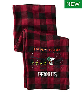 Adults' L.L.Bean X Peanuts Knit Scarf, Print