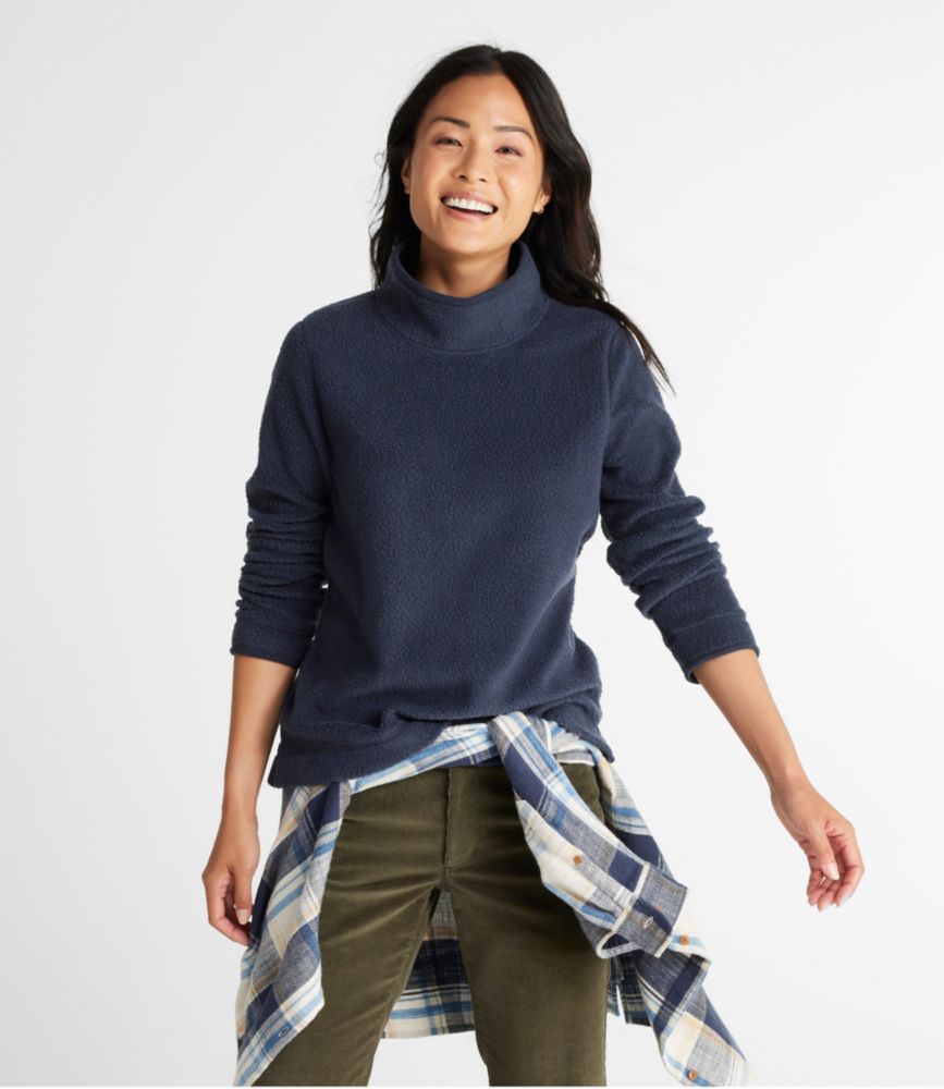 Women's Cozy Cottage Fleece, Funnelneck Pullover Sweatshirts & Fleece