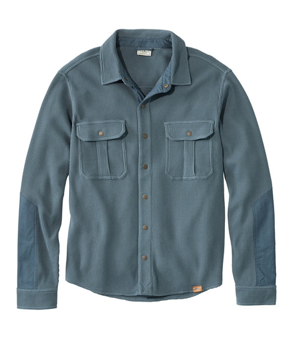 BeanBuilt Waffle Overshirt, , large image number 0