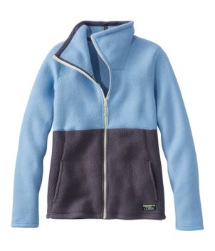 Women's Katahdin Fleece Full-Zip Jacket, Colorblock