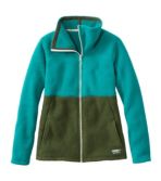 Women's Katahdin Fleece Full-Zip Jacket, Colorblock