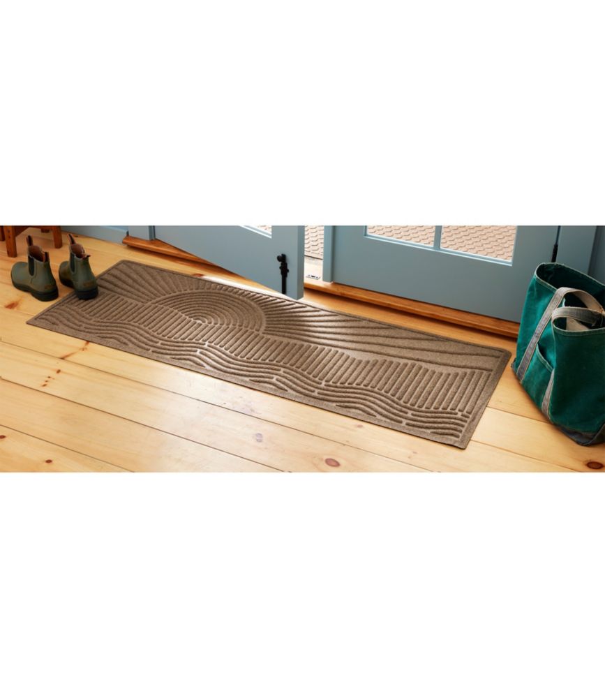 Everyspace Recycled Waterhog Doormat, Sunrise, Camel, small image number 6