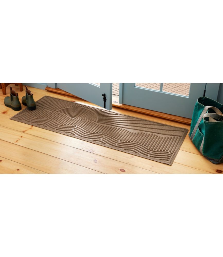 Everyspace Recycled Waterhog Doormat, Sunrise, Camel, small image number 6