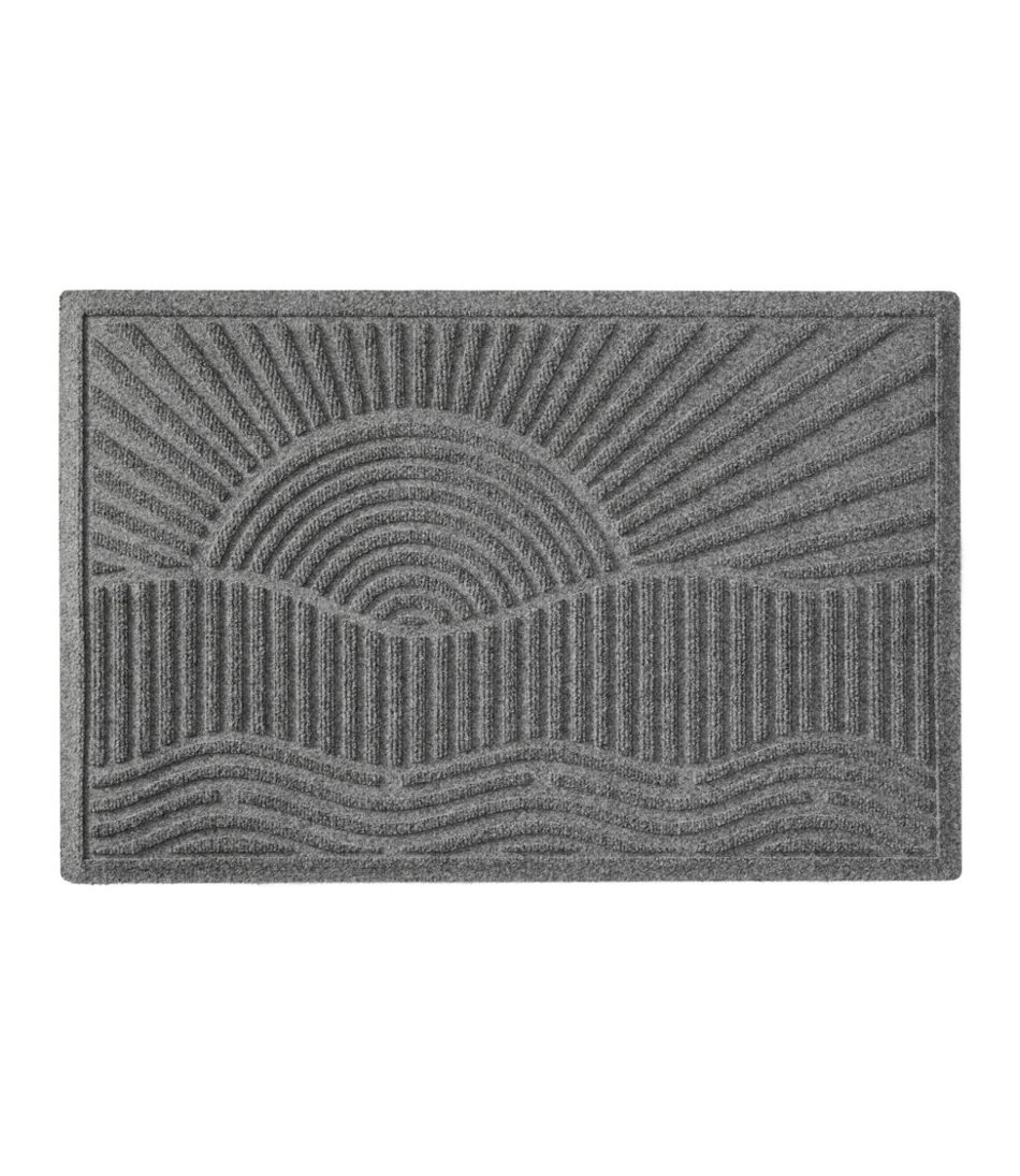Everyspace Recycled Waterhog Doormat, Sunrise Bluestone Large, Rubber | L.L.Bean