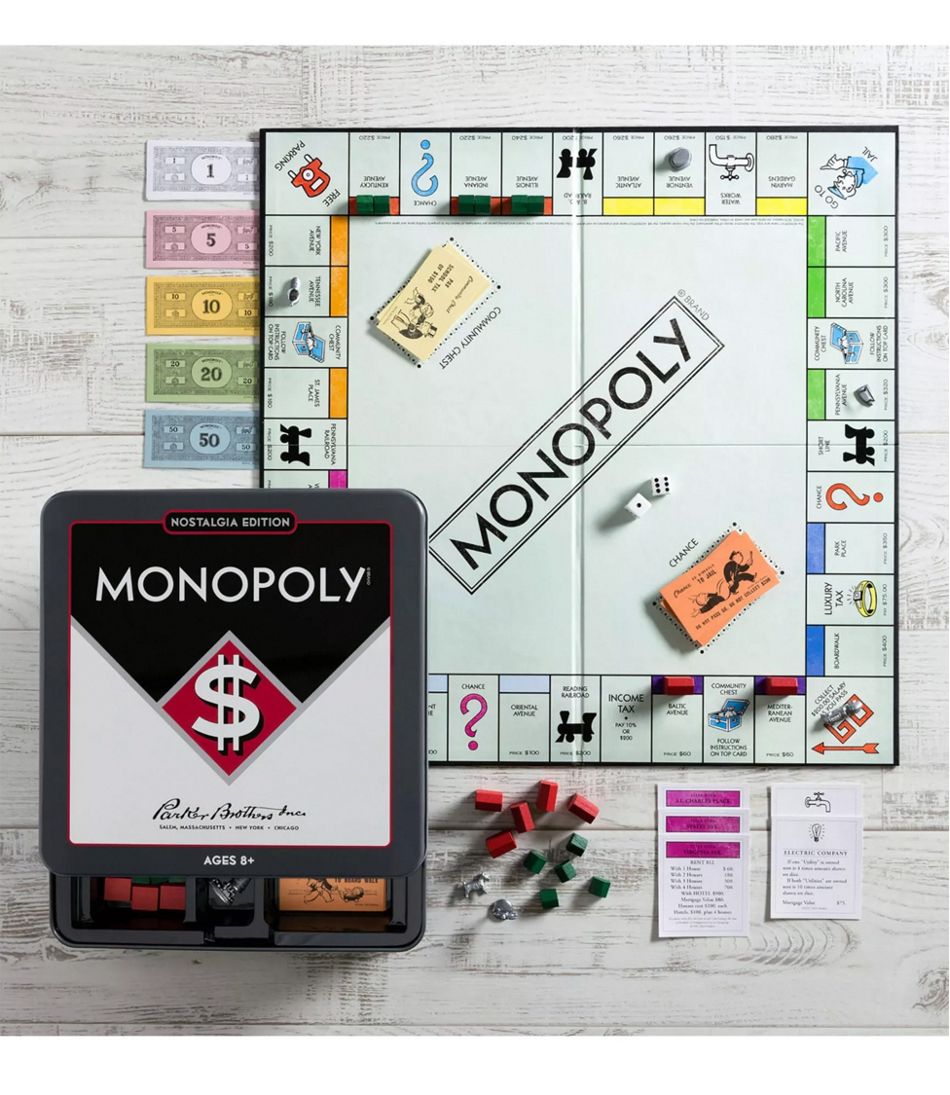 Monopoly Game Tin